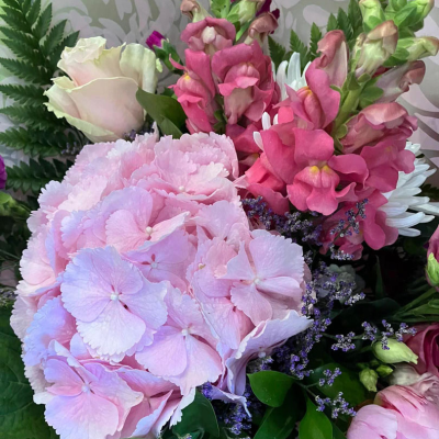 Cherry Blossom - A vibrant pink handtied simply stunning just like it’s inspiration - The Cherry Blossom Tree. Same day flower delivery by local florists - and the Cherry Blossom is a stunning choice.